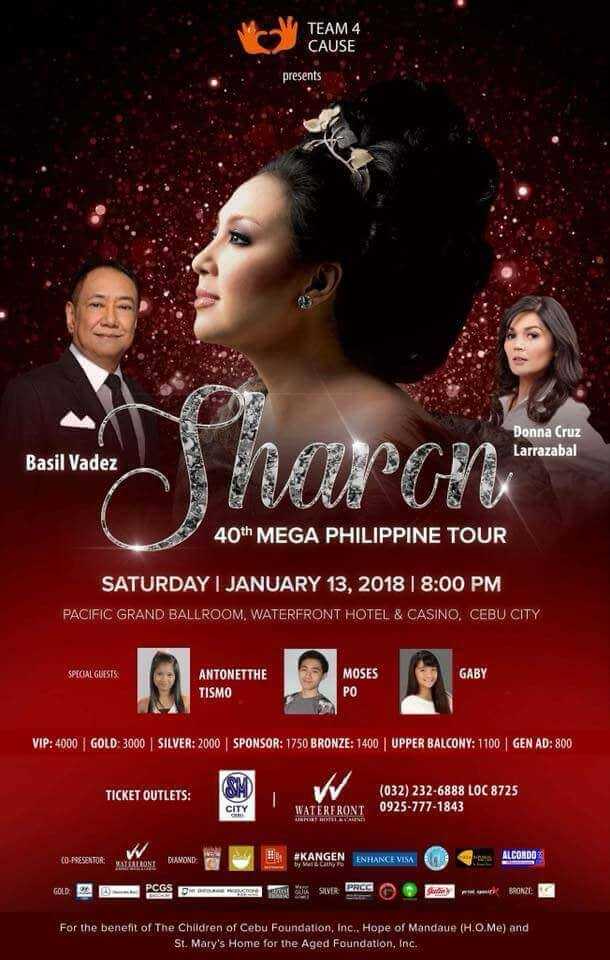 Sharon 40th Mega Philippine Tour Concert
